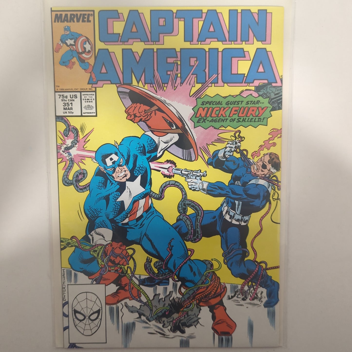 Captain America #351