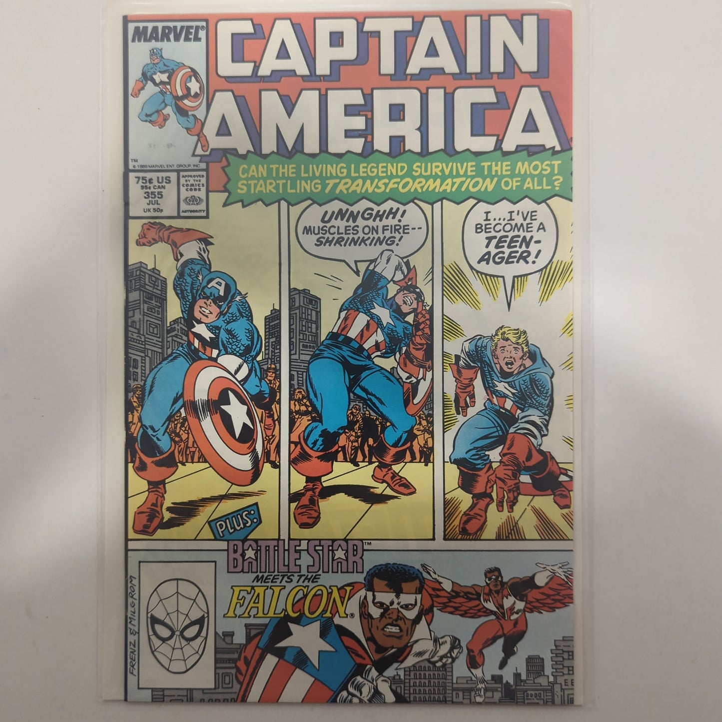 Captain America #355