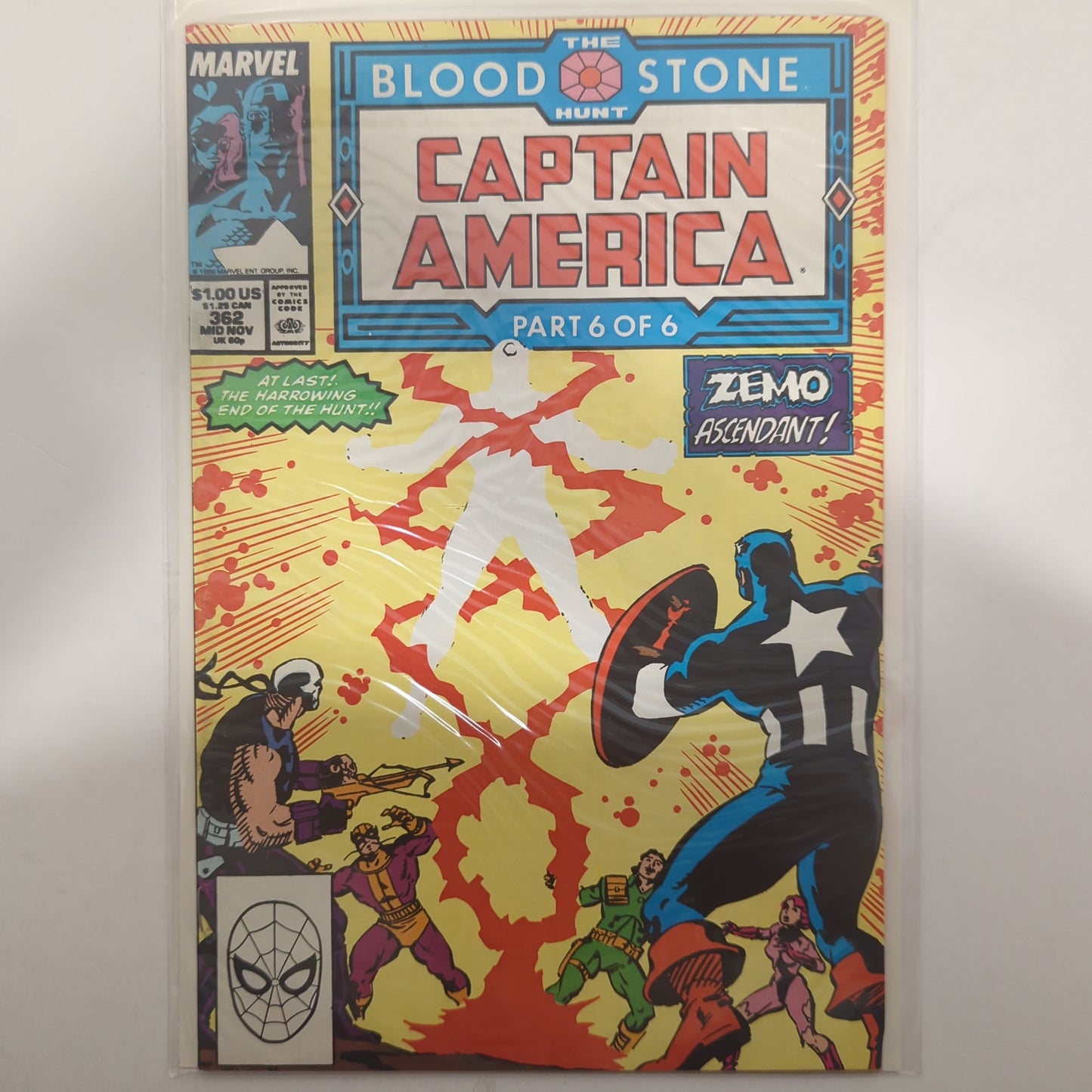 Captain America #362