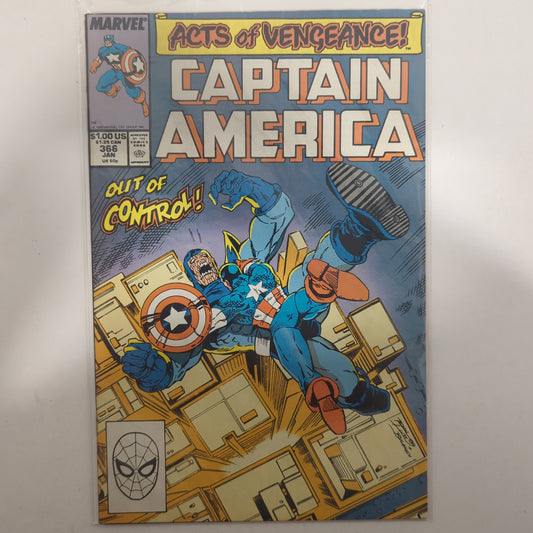 Captain America #366