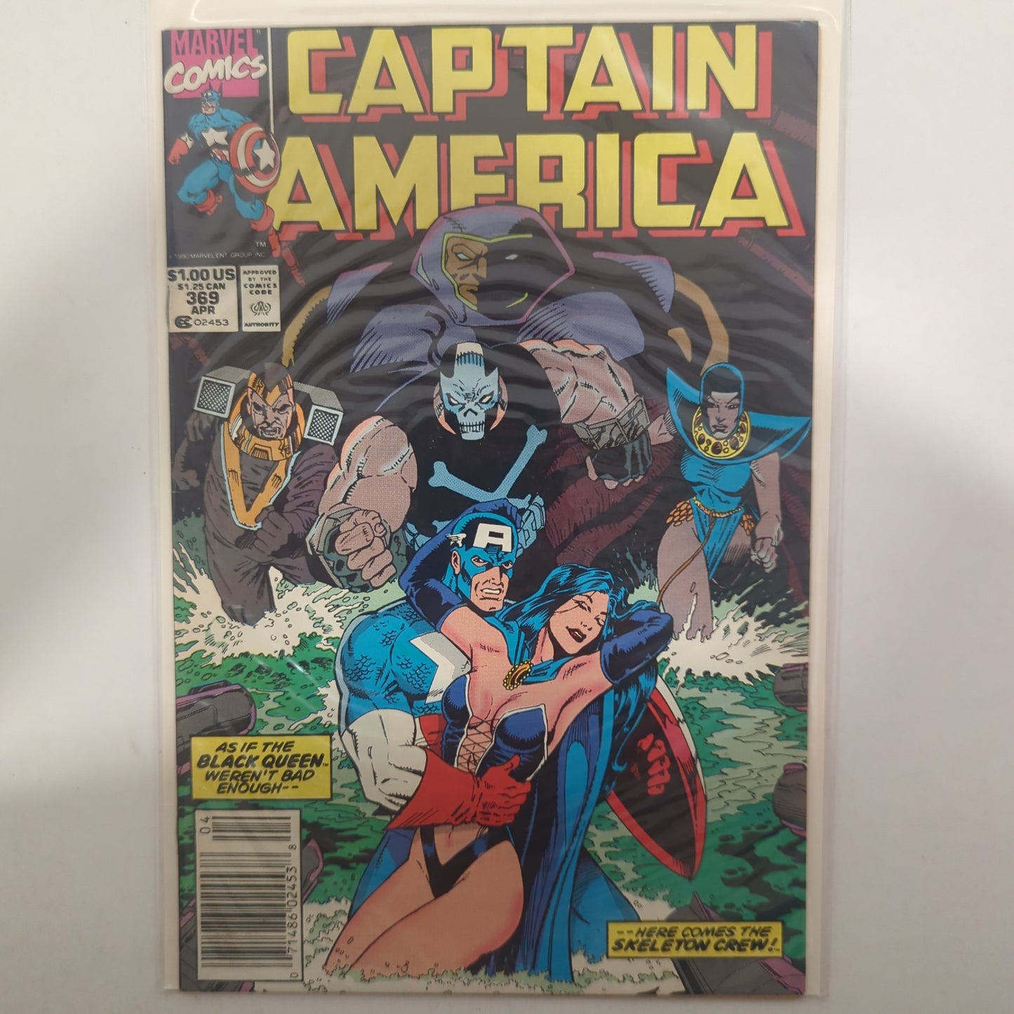 Captain America #369 Newsstand