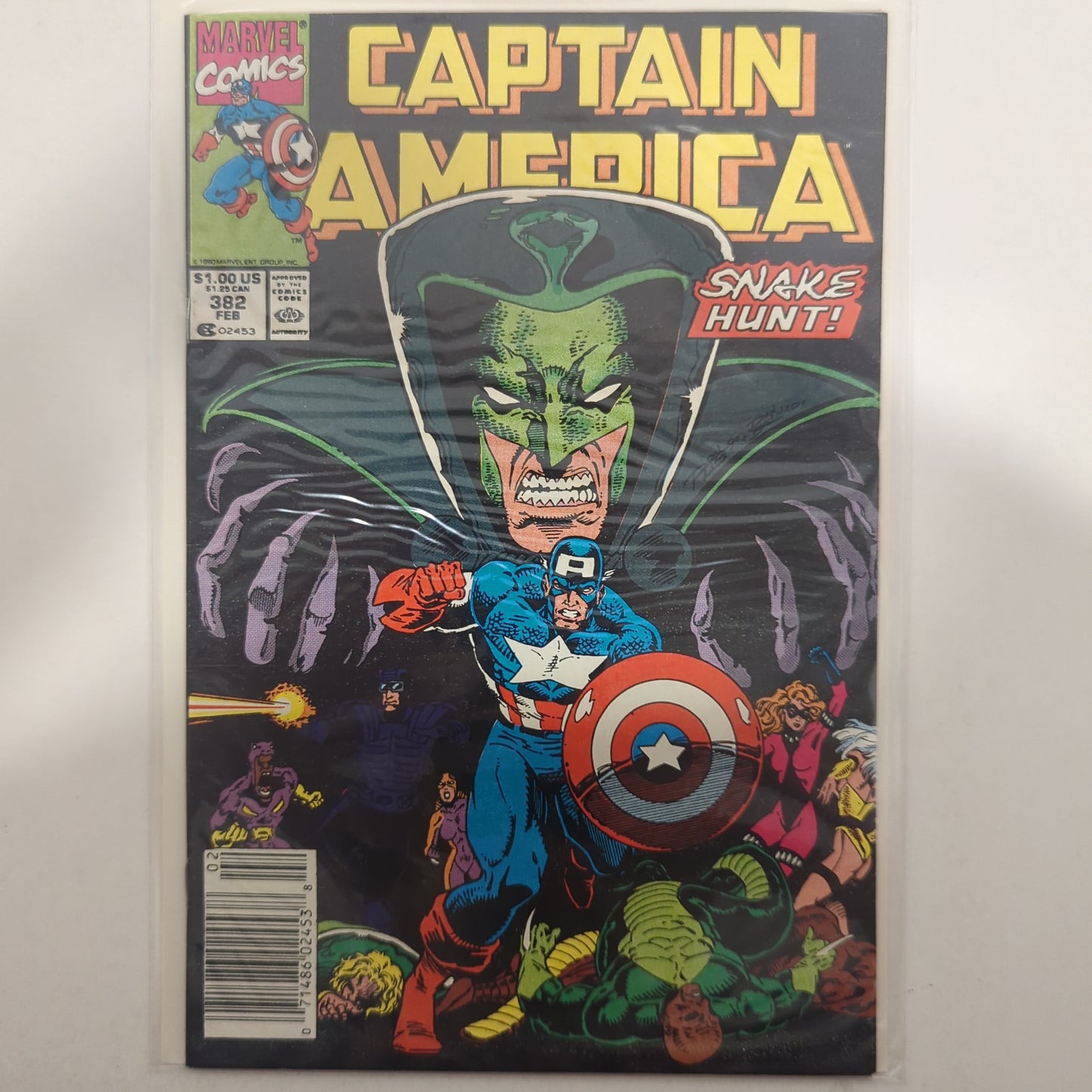 Captain America #382 Newsstand