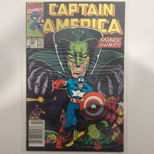 Captain America #382 Newsstand