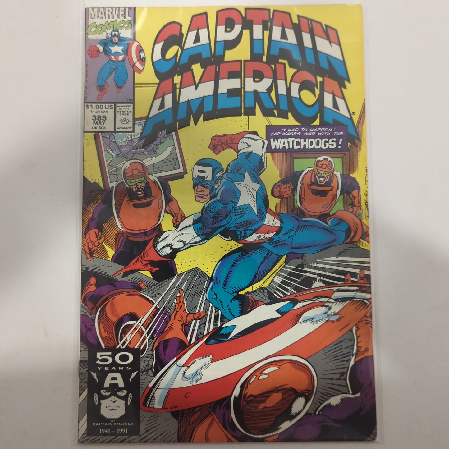 Captain America #385