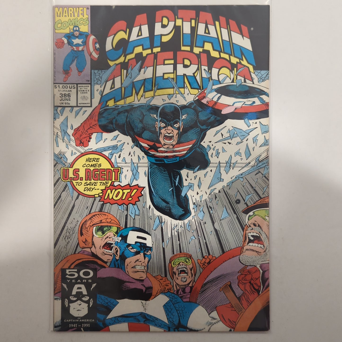 Captain America #386