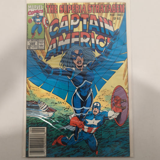 Captain America #389 Newsstand