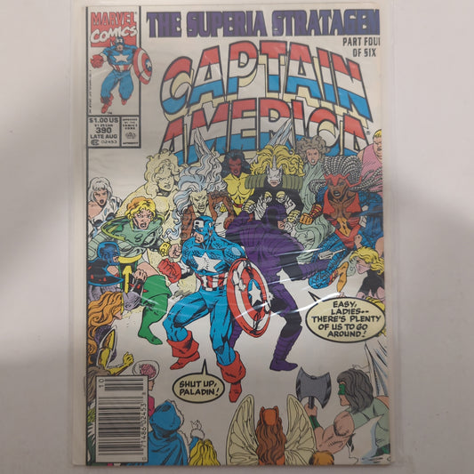 Captain America #390 Newsstand