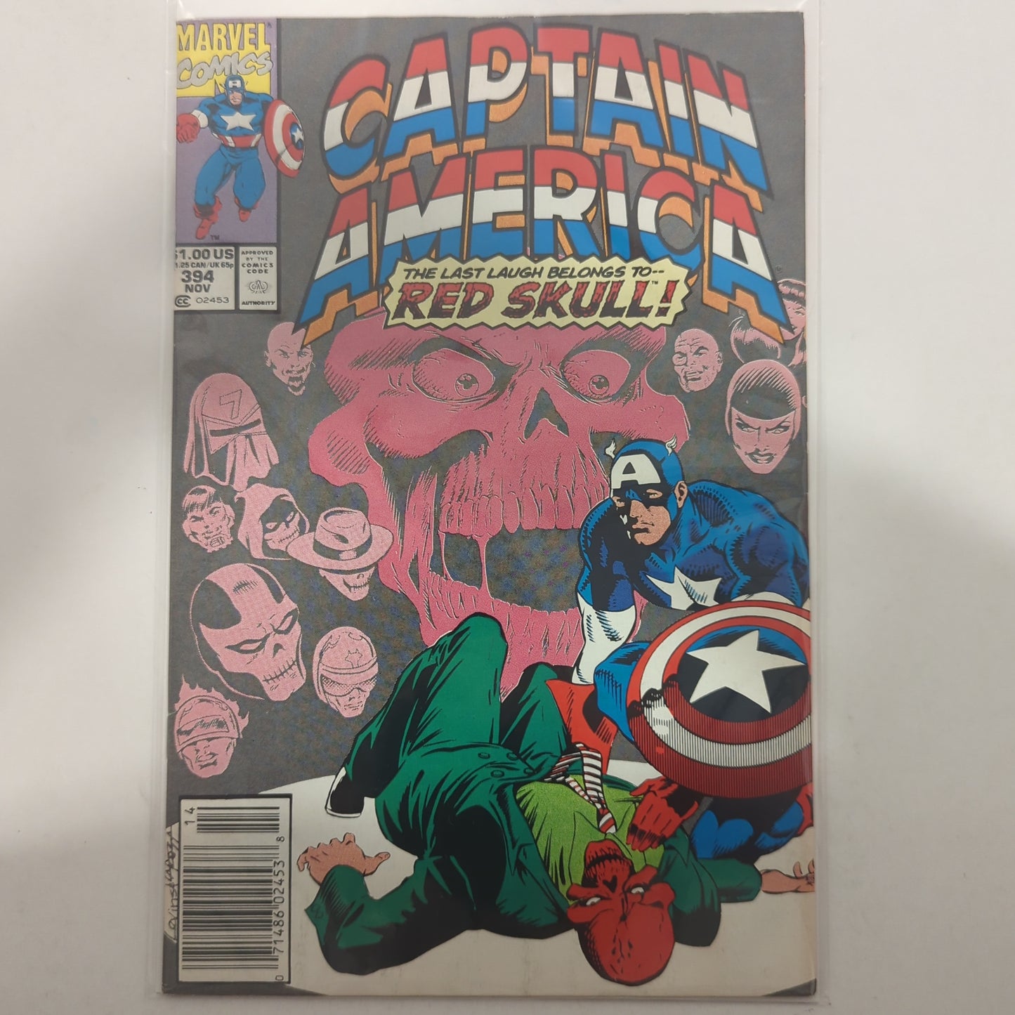 Captain America #394 Newsstand