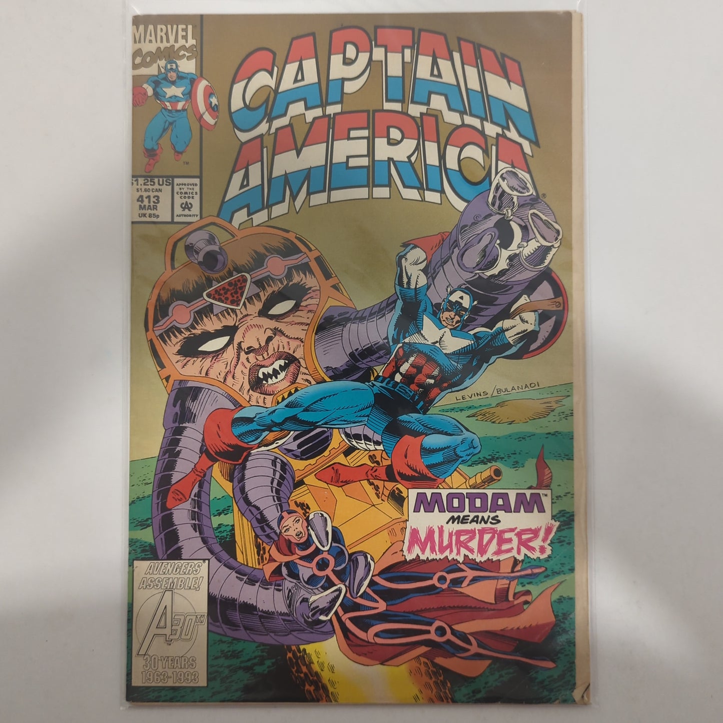 Captain America #413