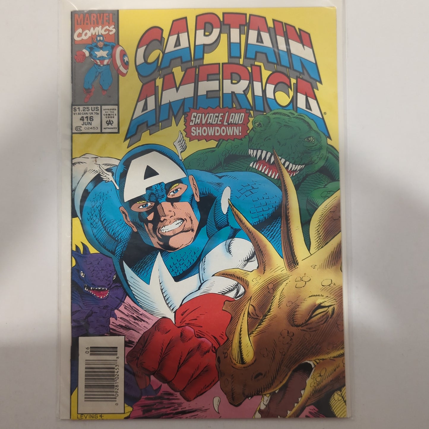 Captain America #416 Newsstand