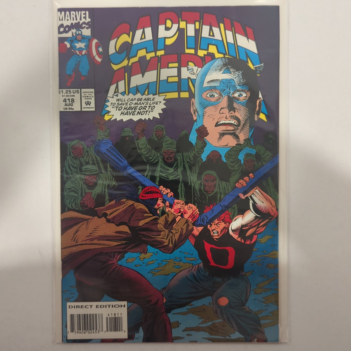 Captain America #418