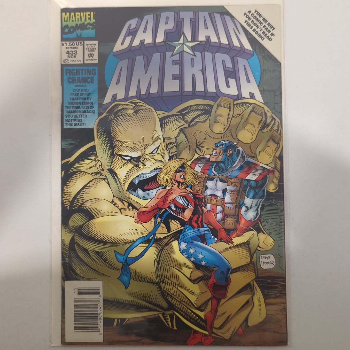 Captain America #433 Newsstand