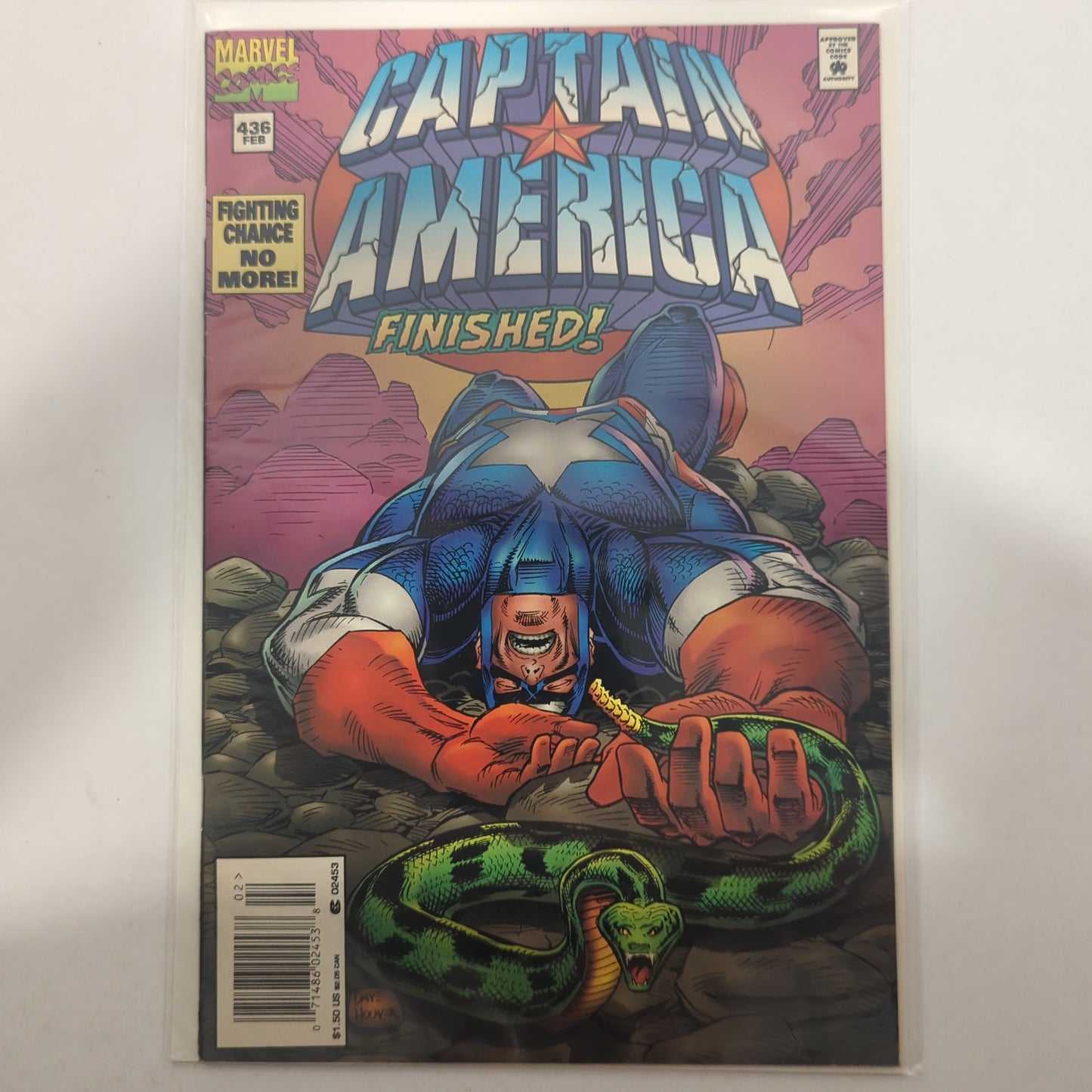 Captain America #436 Newsstand