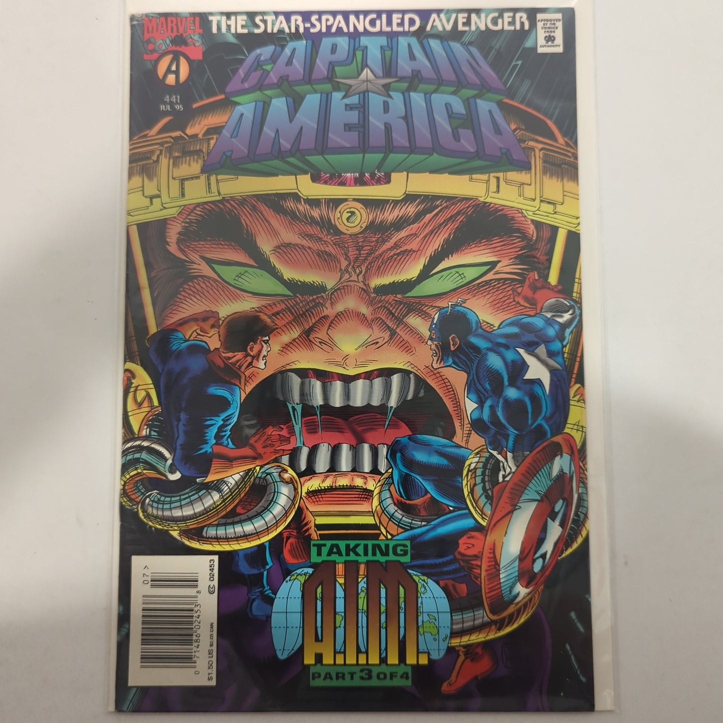 Captain America #441 Newsstand