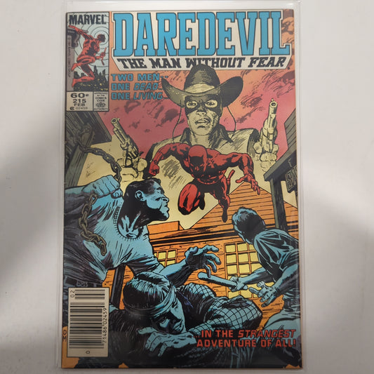 Daredevil #215 Newsstand