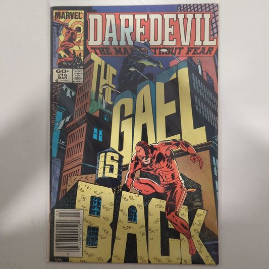 Daredevil #216 Newsstand