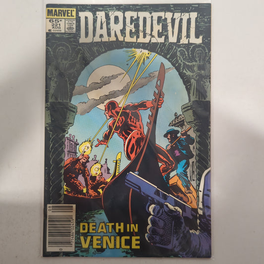 Daredevil #221 Newsstand
