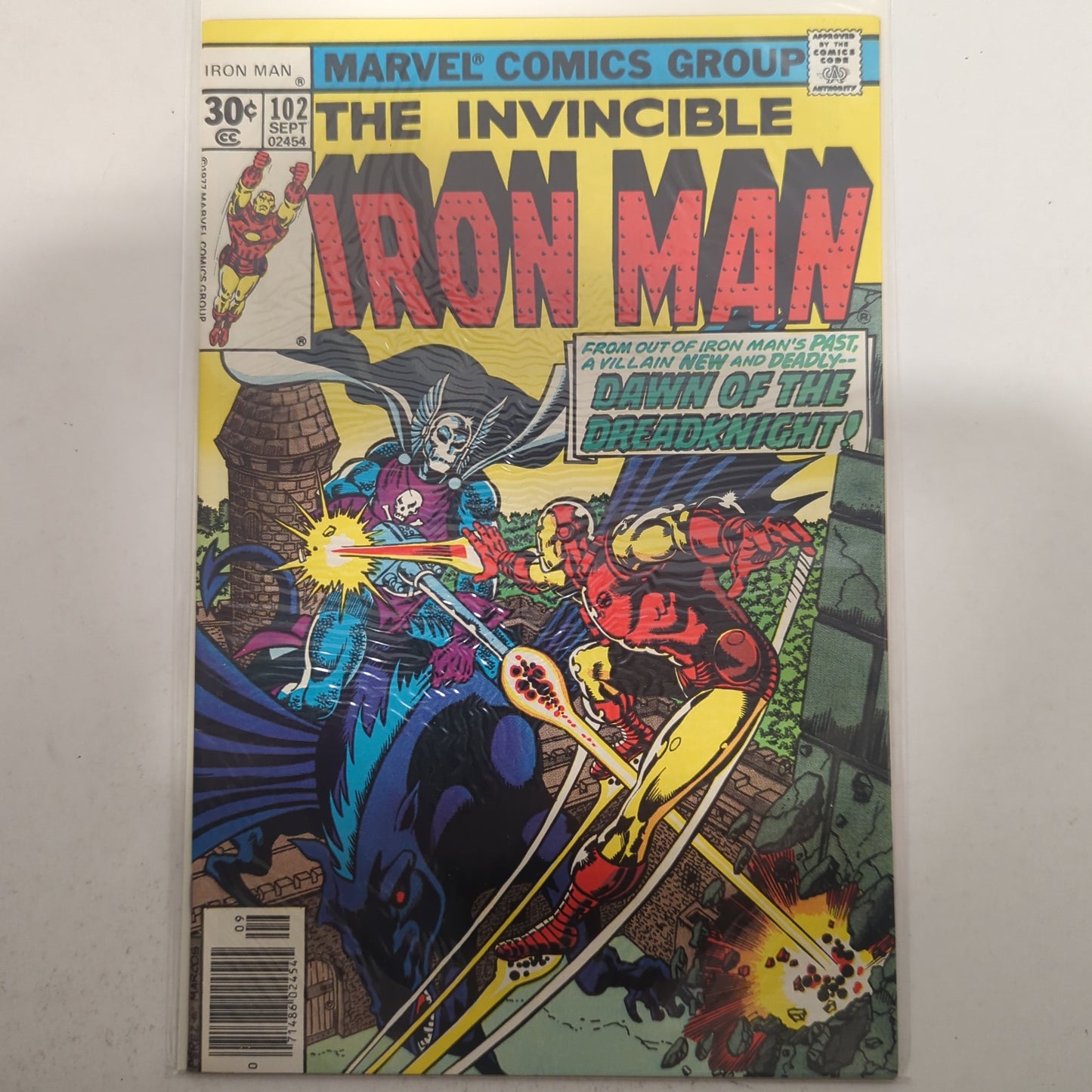 Iron man #102 Newsstand