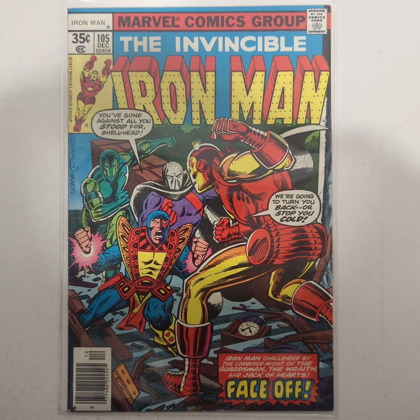 Iron man #105 Newsstand