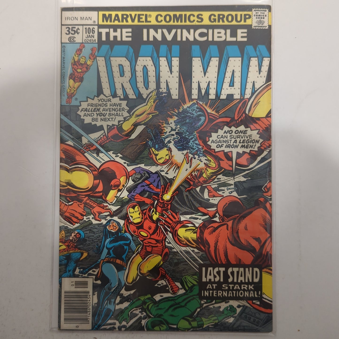 Iron man #106 Newsstand