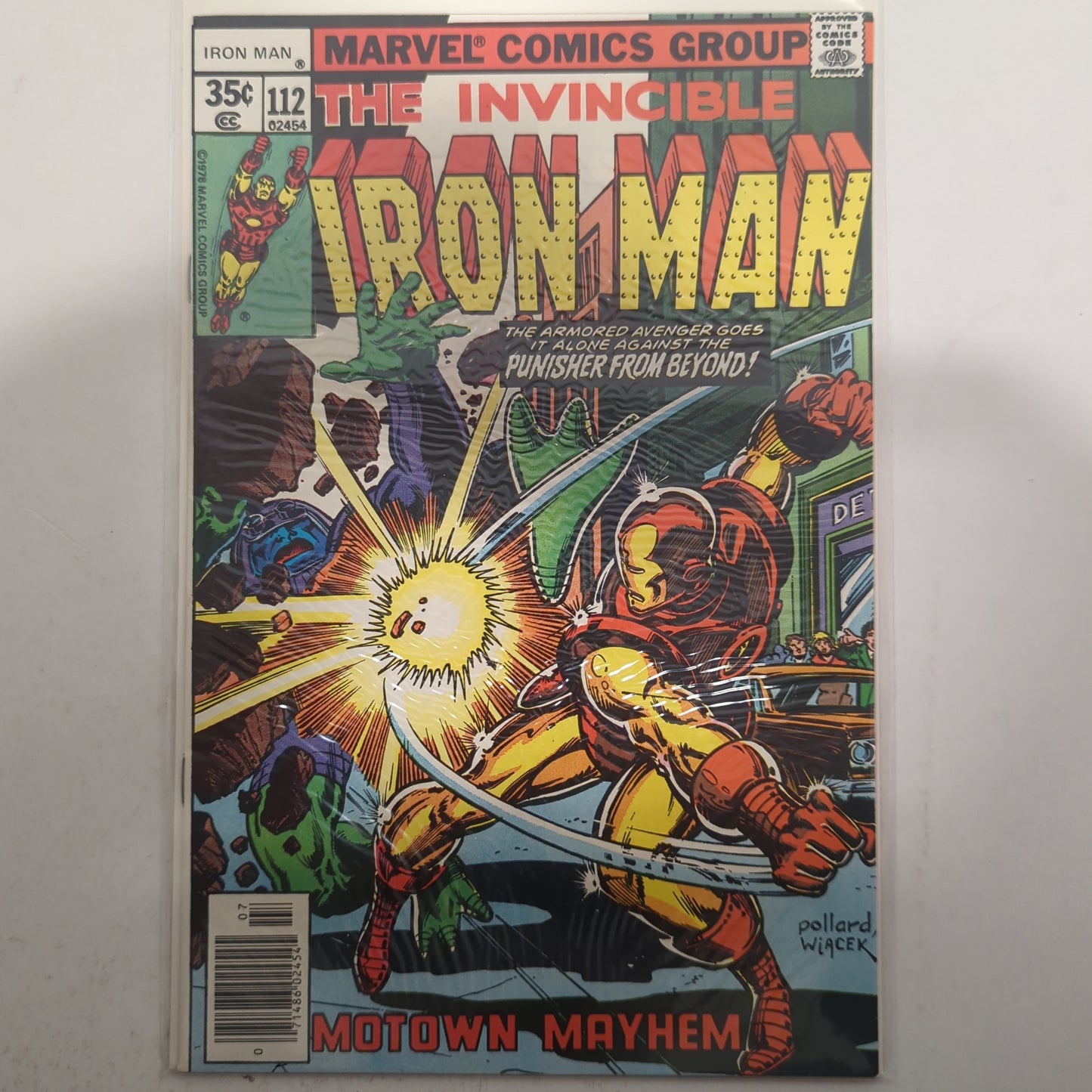 Iron man #112 Newsstand