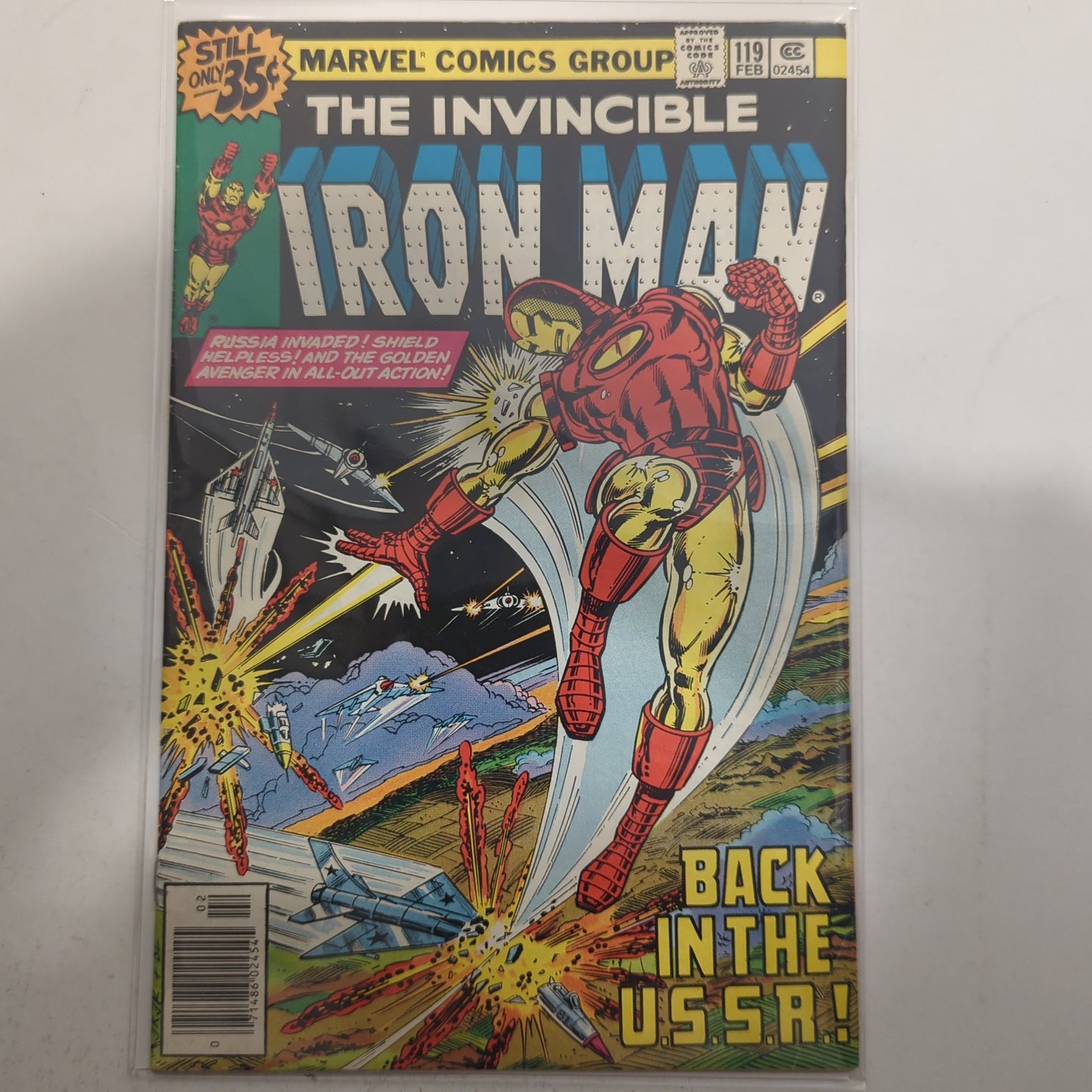 Iron man #119 Newsstand