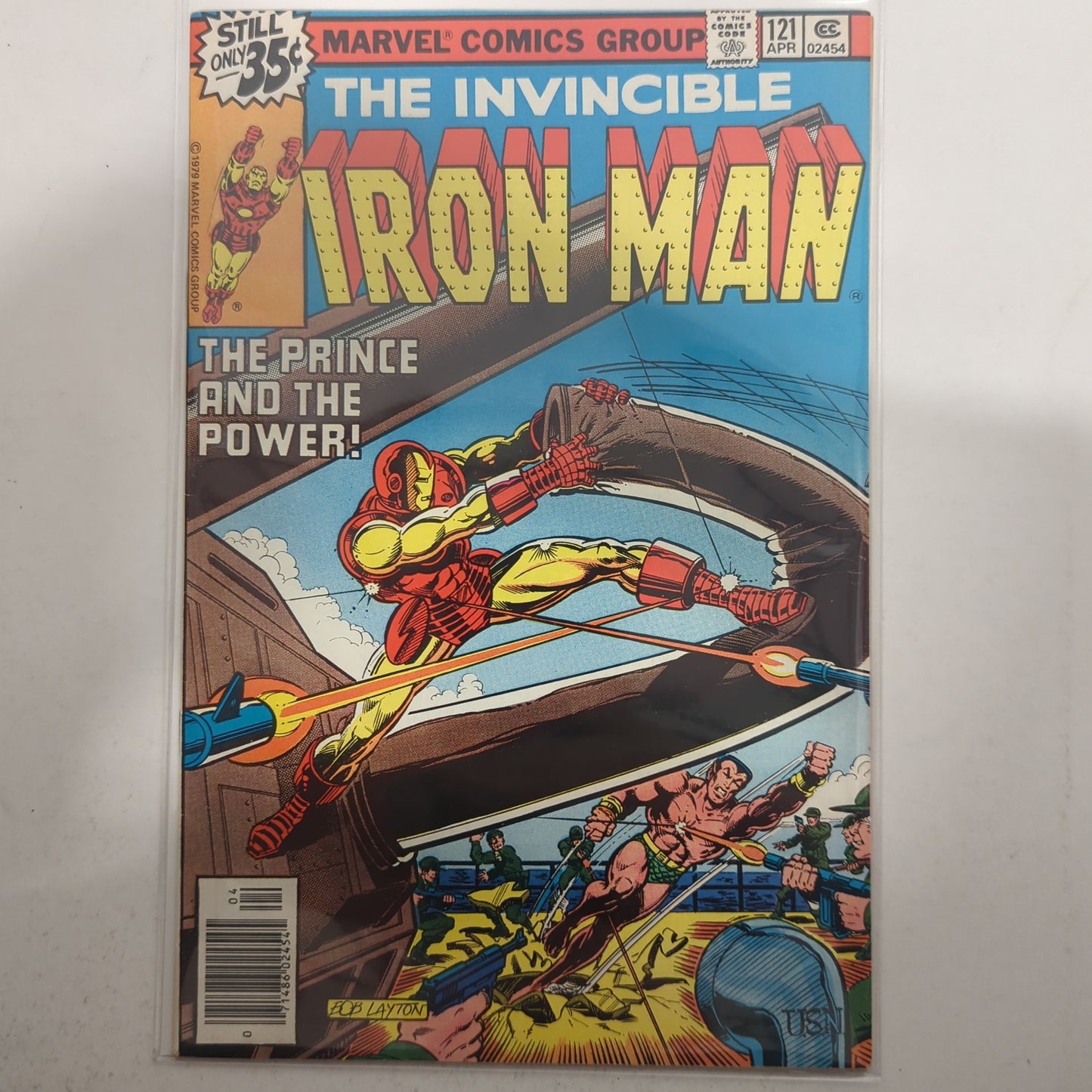 Iron man #121 Newsstand