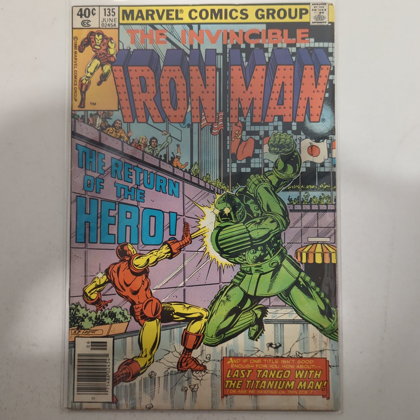 Iron man #135 Newsstand