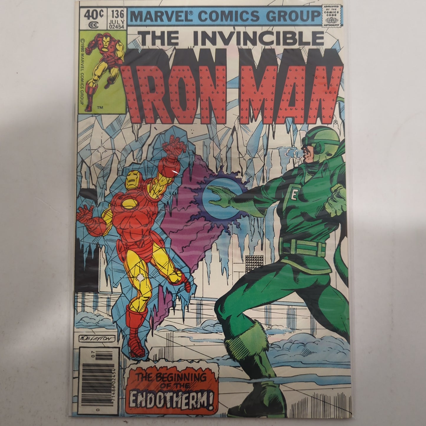 Iron man #136 Newsstand