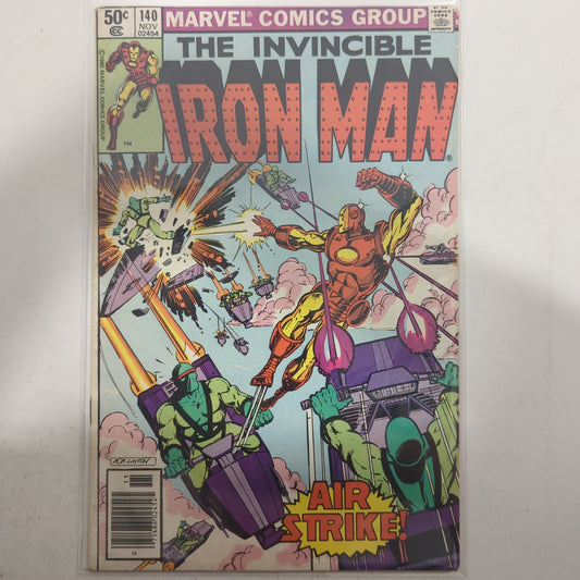 Iron man #140 Newsstand