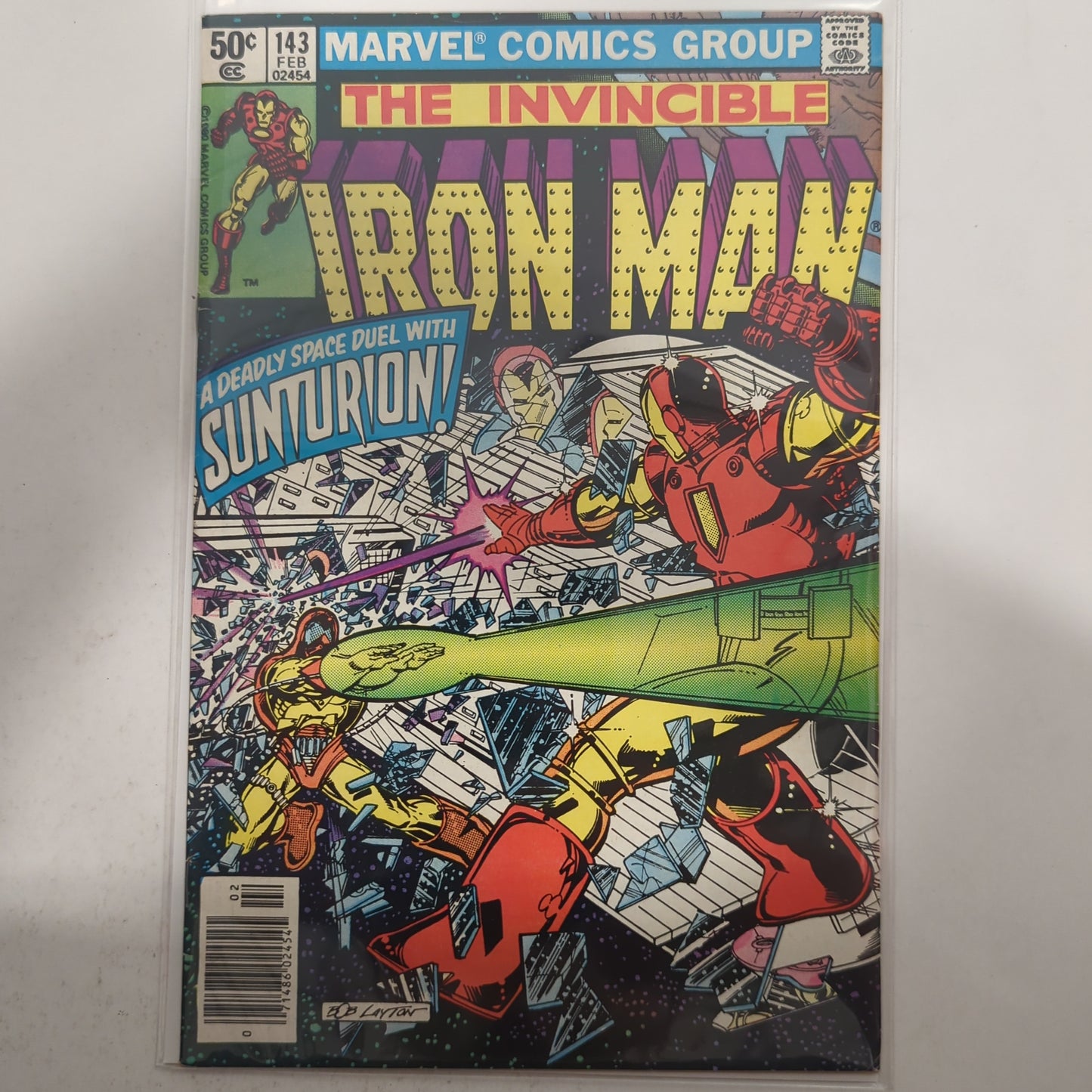 Iron man #143 Newsstand