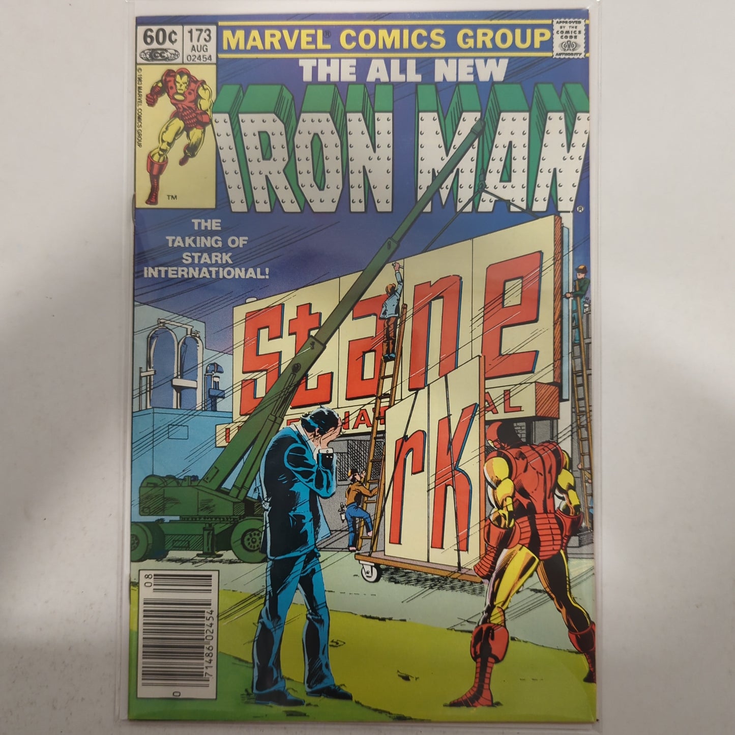 Iron man #173 Newsstand