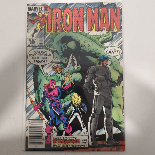 Iron man #193 Newsstand