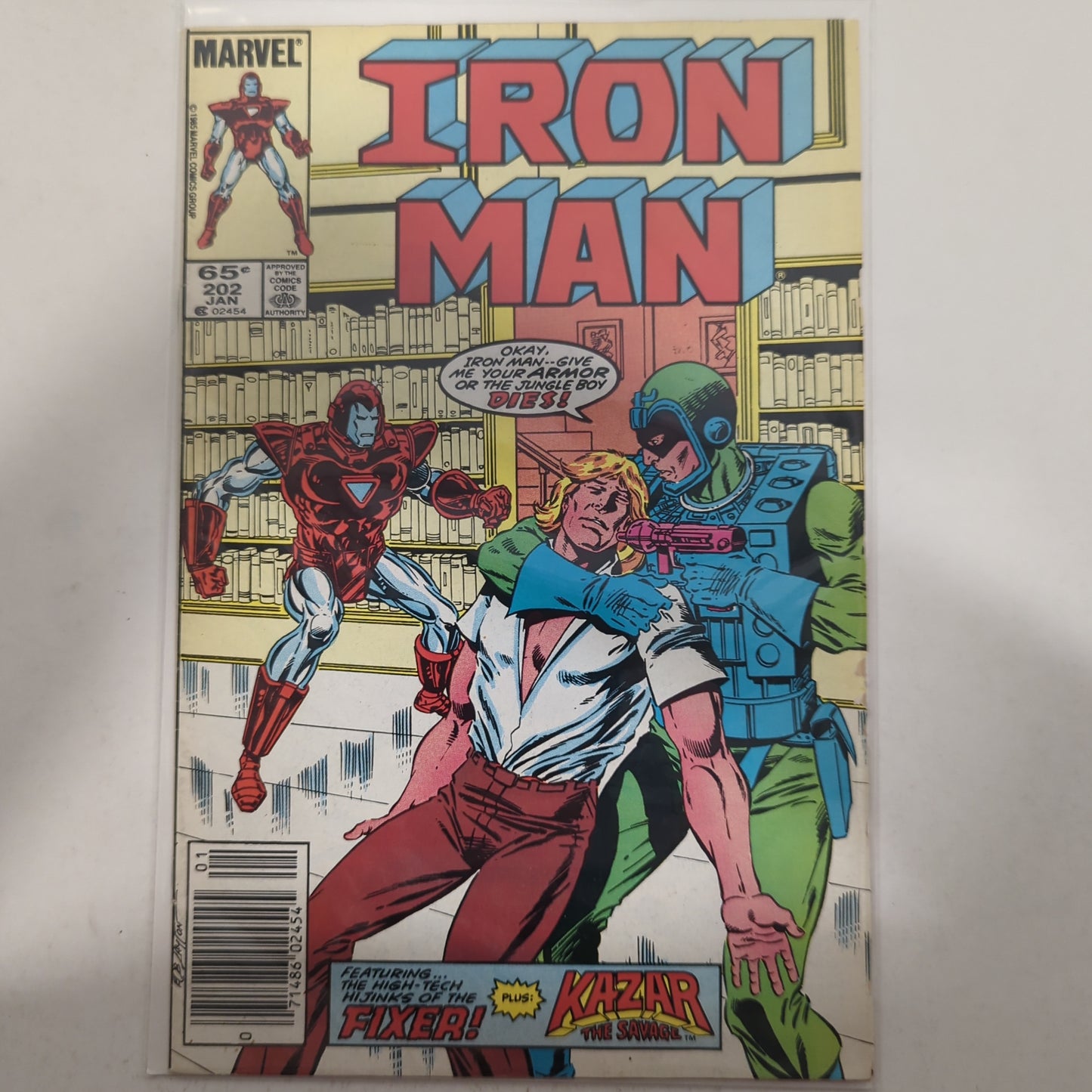 Iron man #202 Newsstand