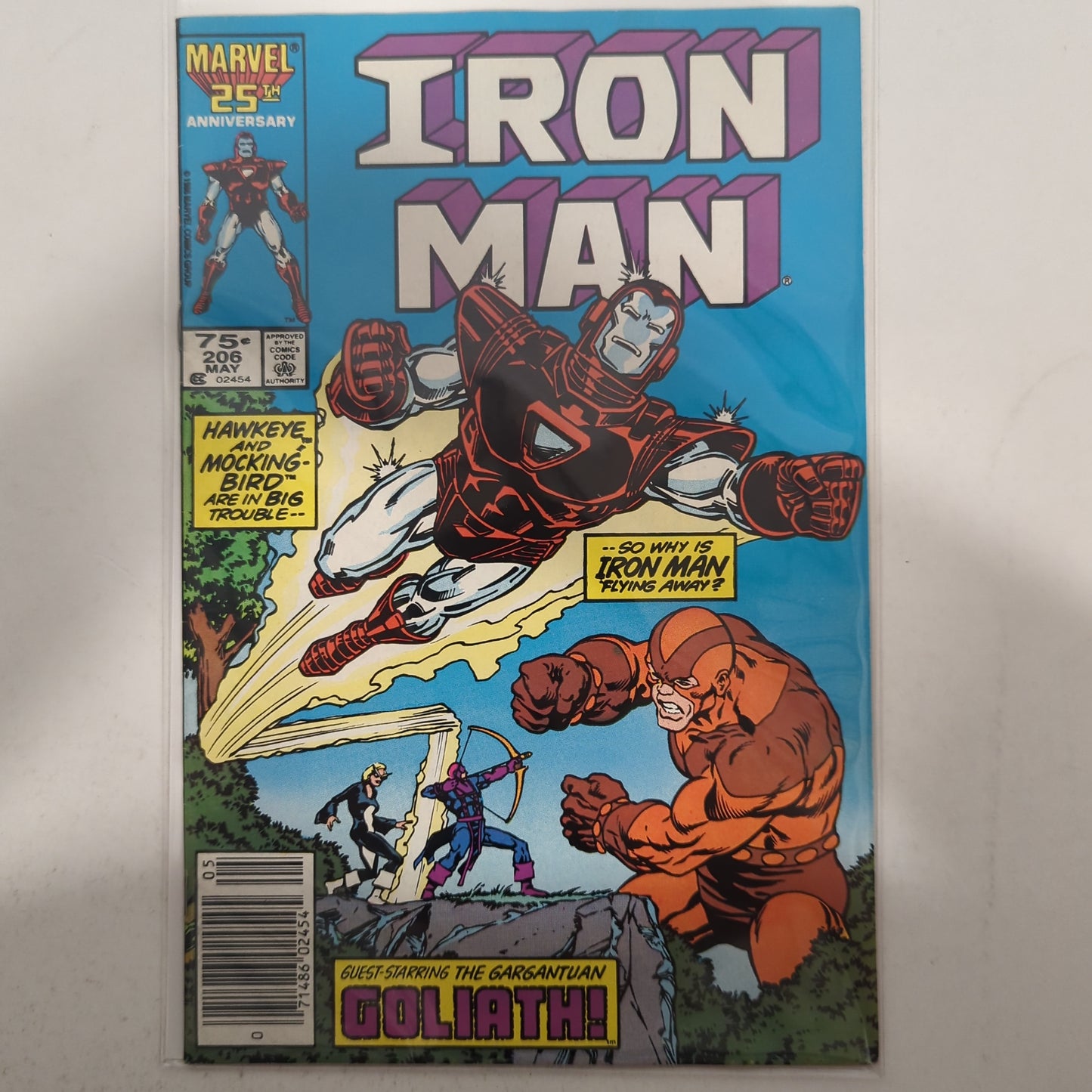 Iron man #206 Newsstand