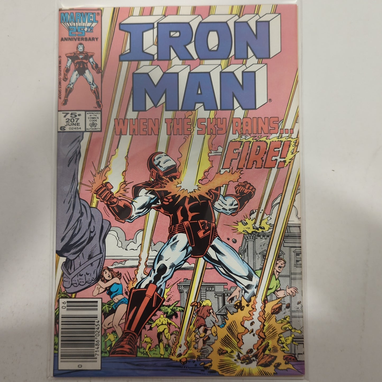 Iron man #207 Newsstand