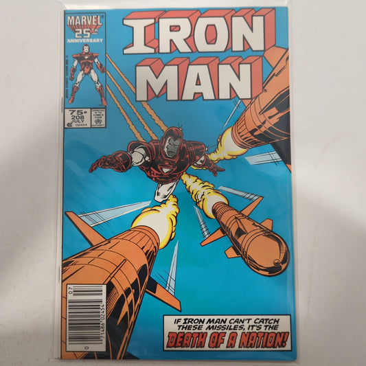 Iron man #208 Newsstand