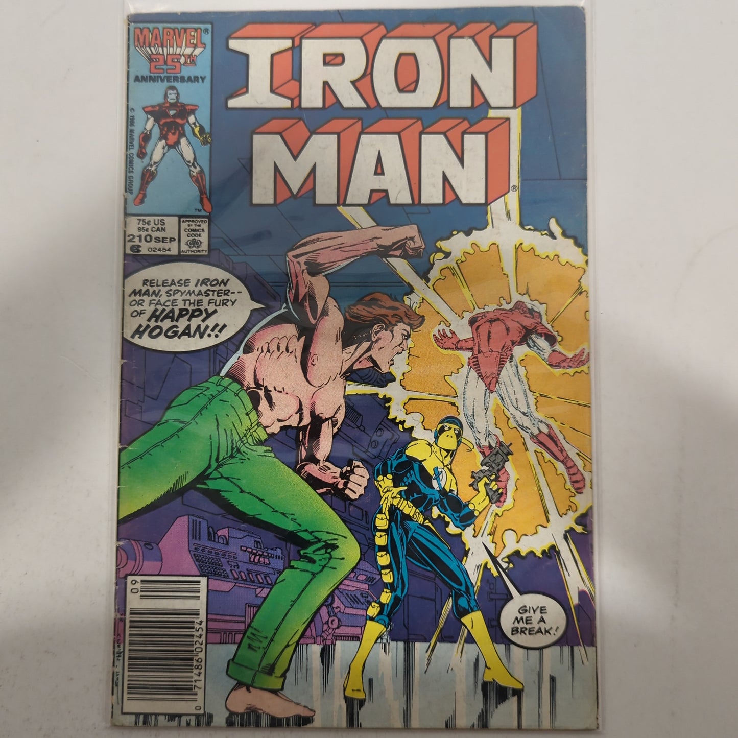 Iron man #210 Newsstand