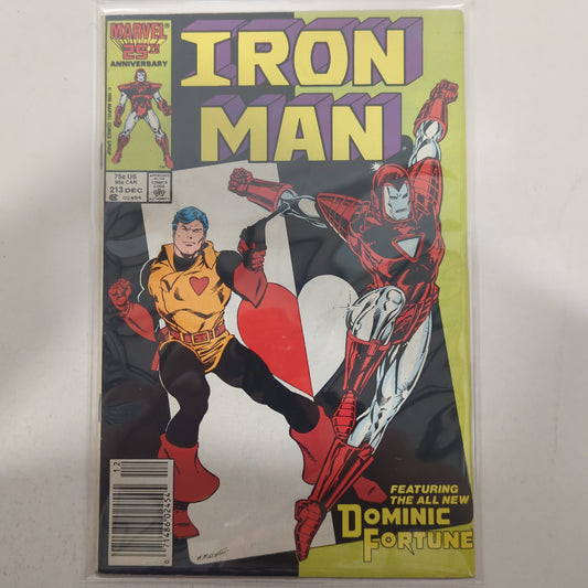 Iron man #213 Newsstand