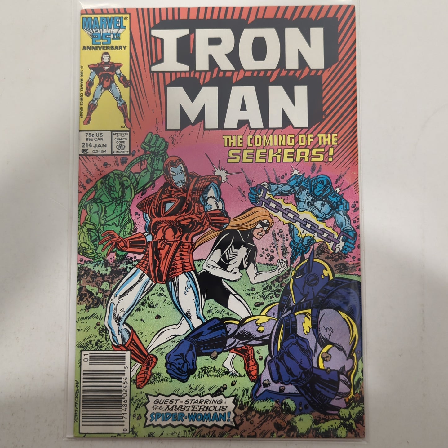 Iron man #214 Newsstand