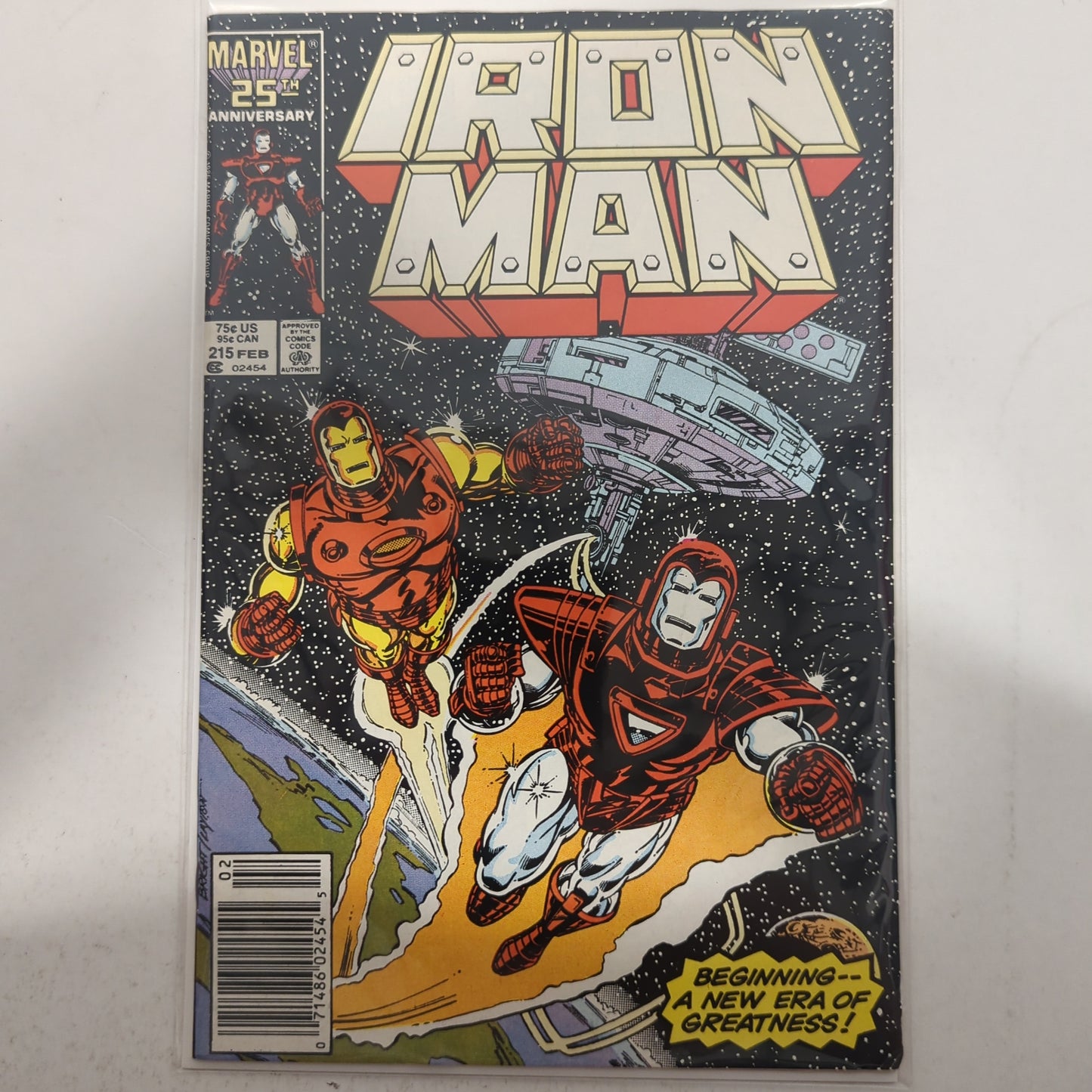 Iron man #215 Newsstand