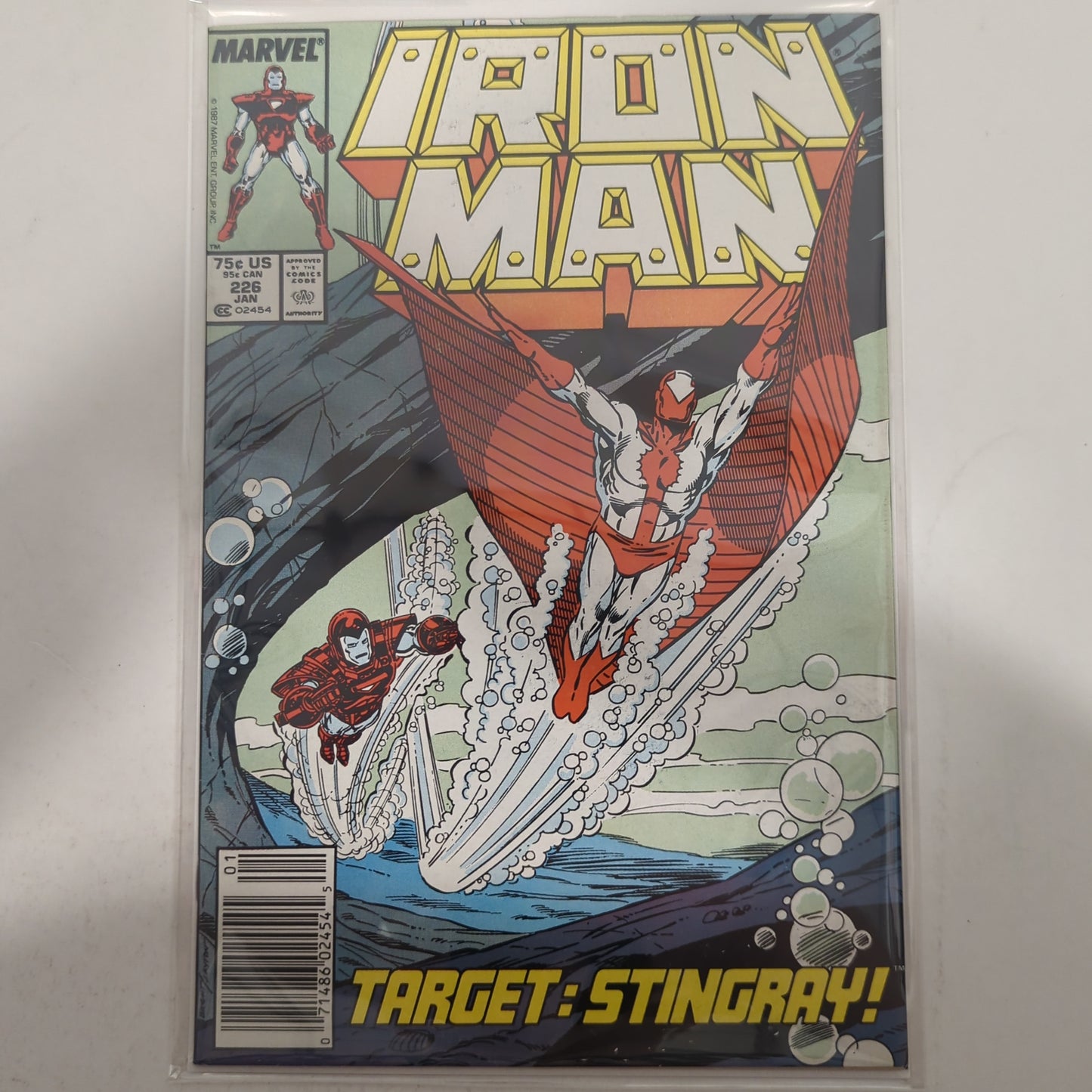 Iron man #226 Newsstand