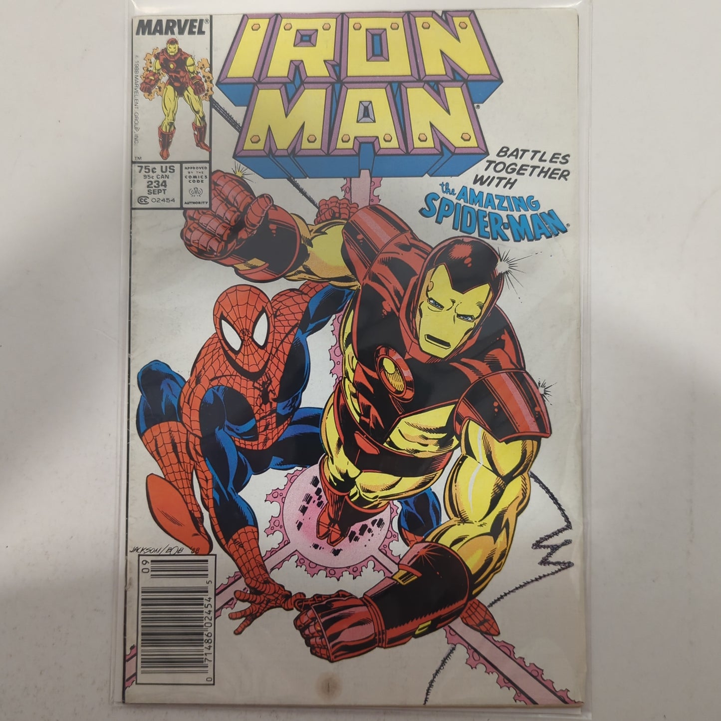 Iron man #234 Newsstand