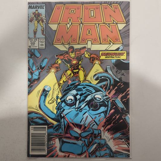 Iron man #245 Newsstand