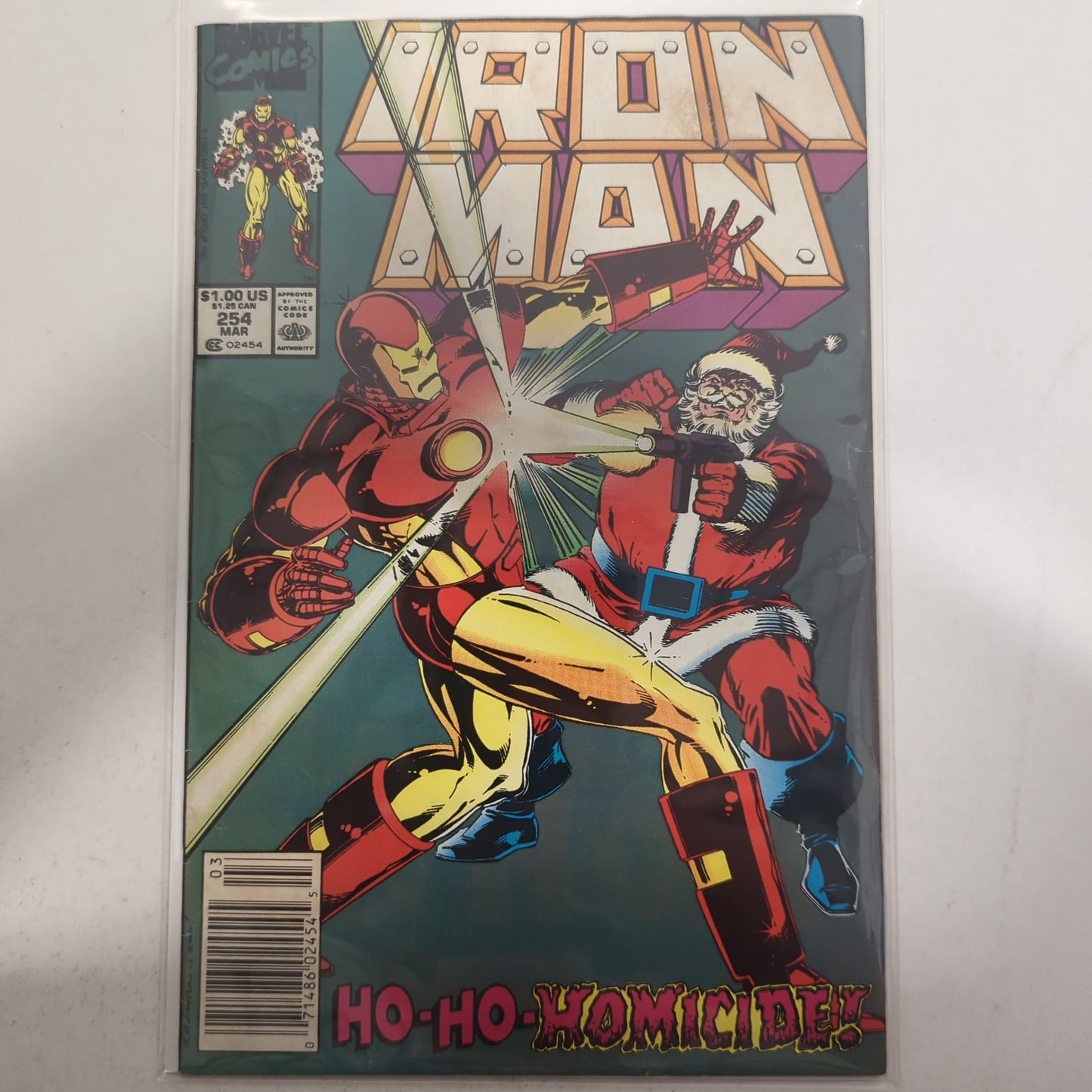 Iron man #254 Newsstand