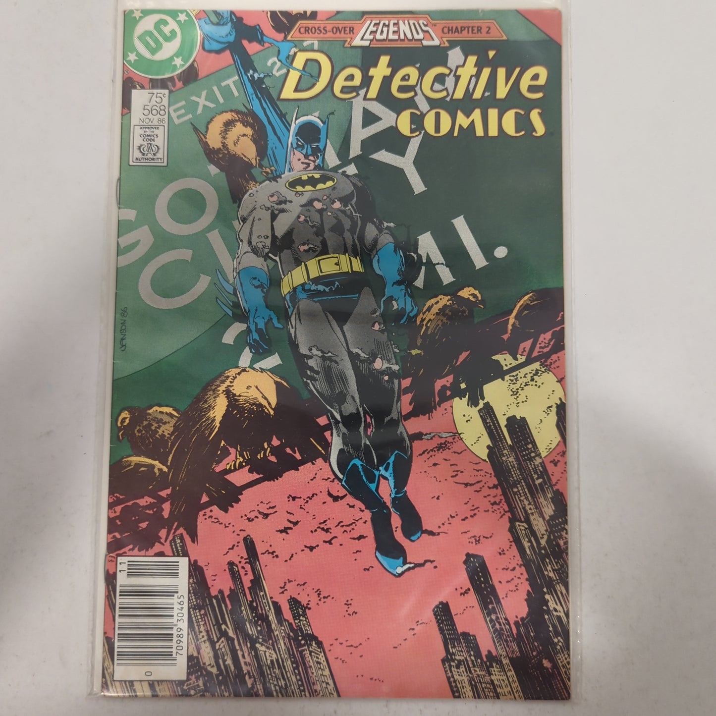 Detective Comics #568 Newsstand