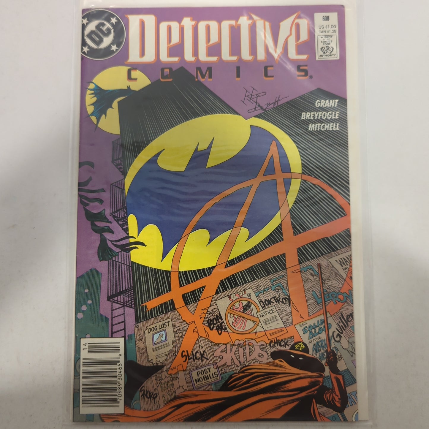 Detective Comics #608 Newsstand