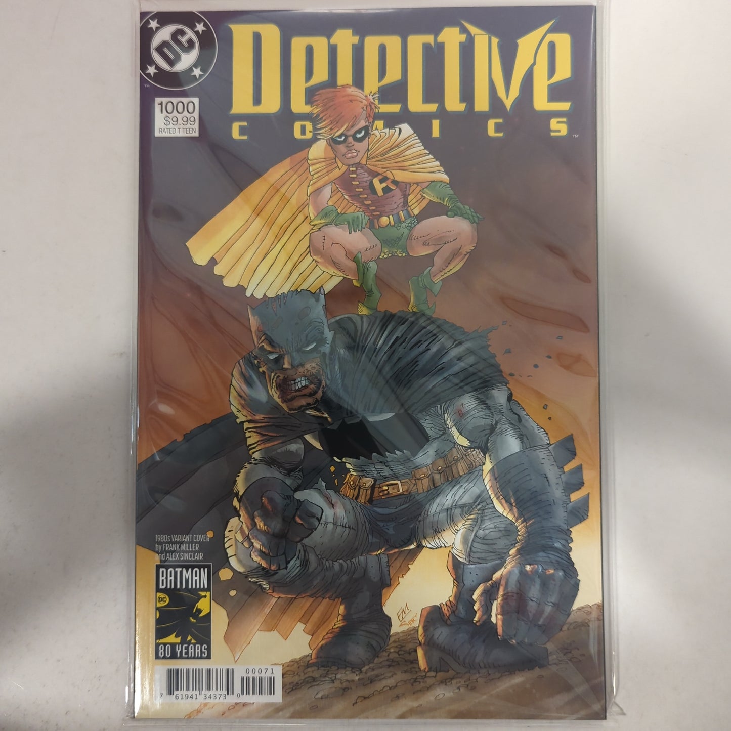 Detective Comics #1000 1980s Variant Cover