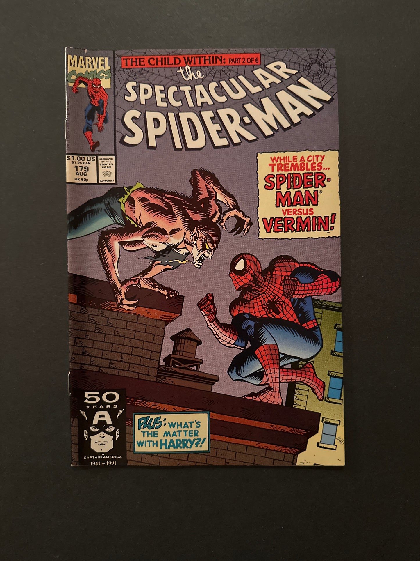 Spectacular Spider-Man #179 1991