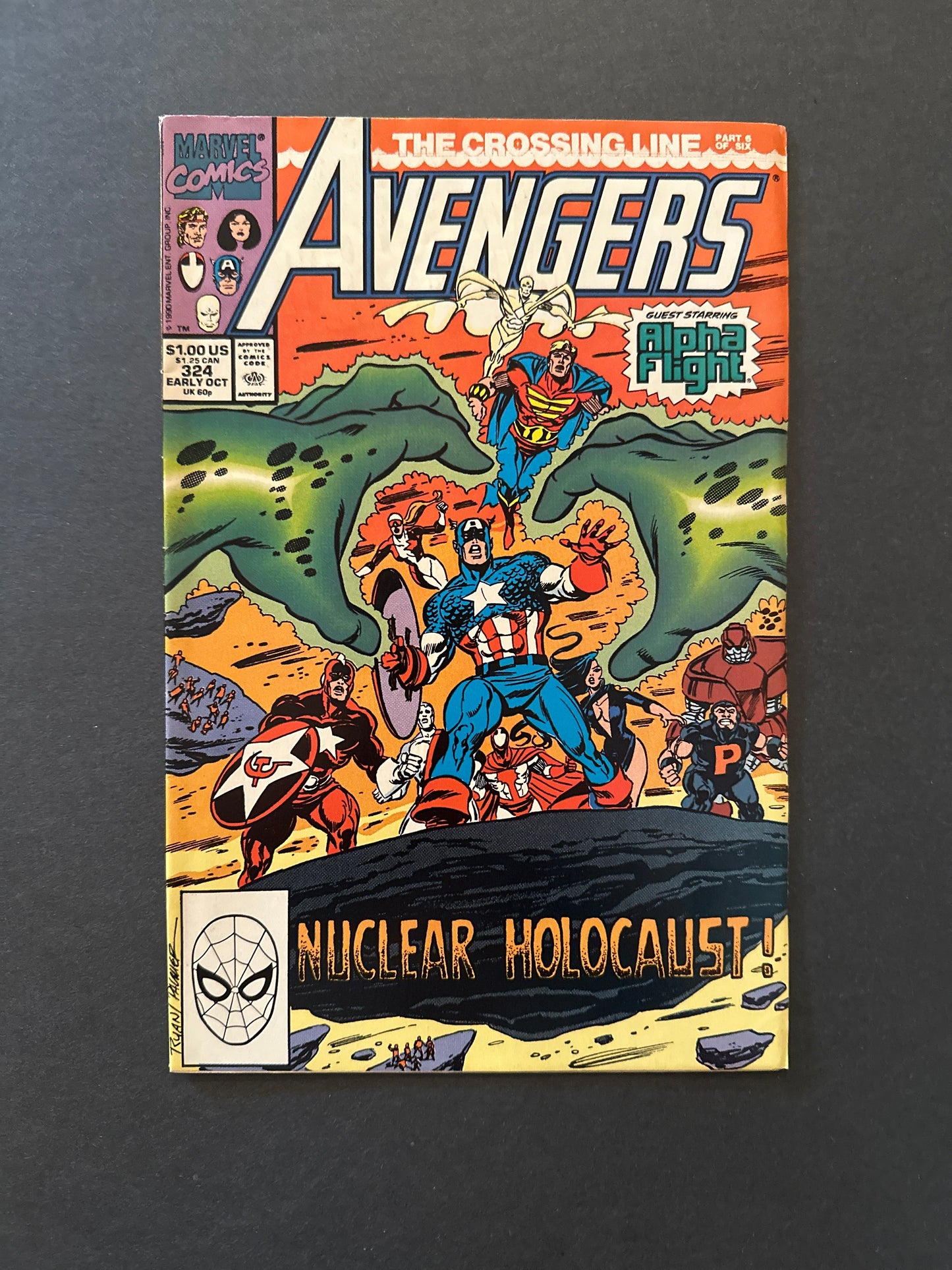 Avengers #324 1990